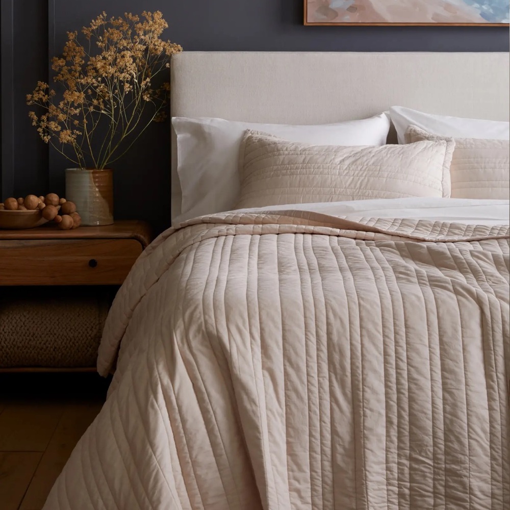 Organic Cotton Stitch Quilt - King